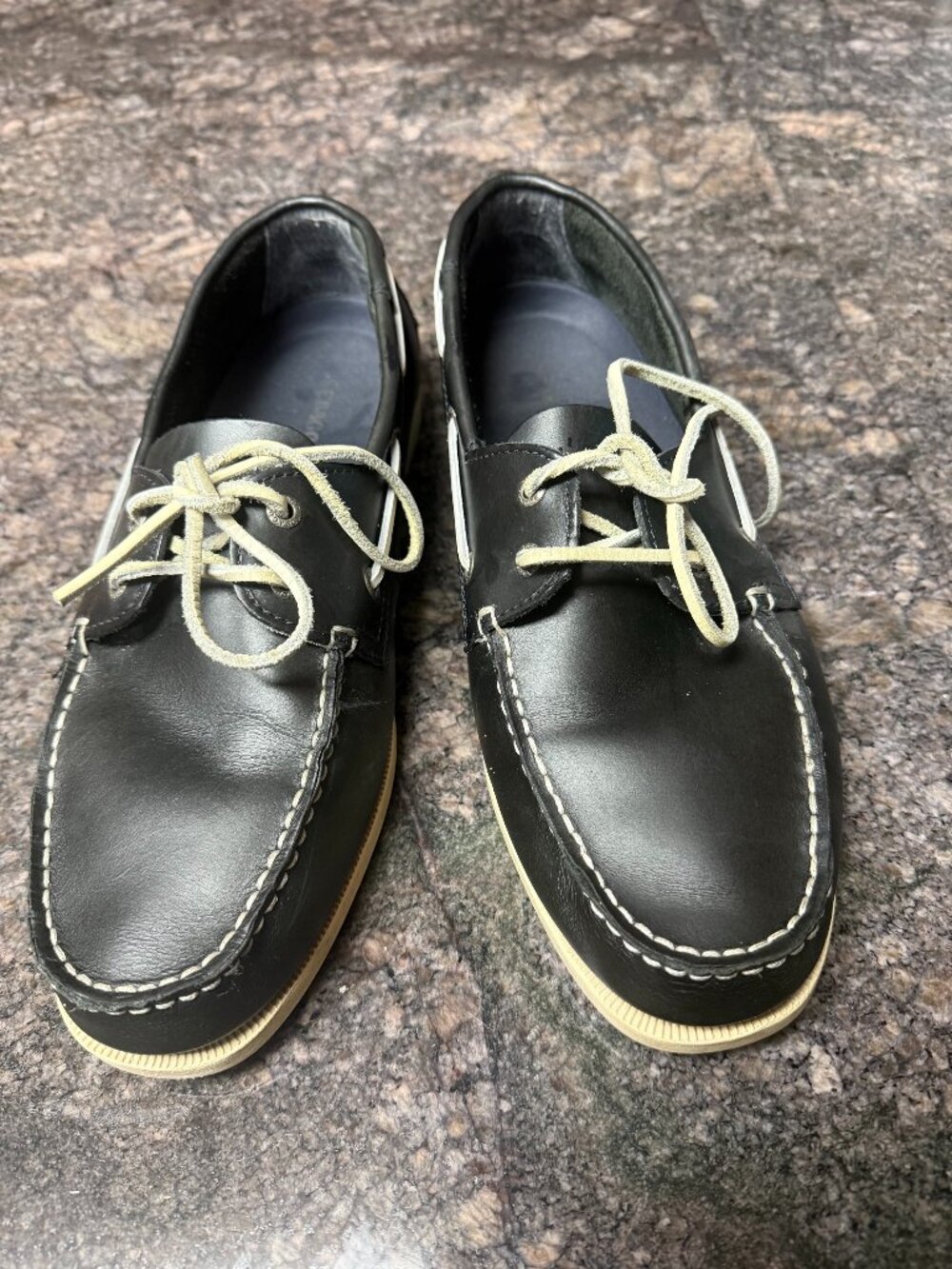 SPERRY TOP-SIDER BOAT SHOES, BLUE SIZE 12
